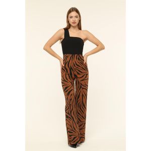 Zebra Print - Jumpsuit - Zebra Print