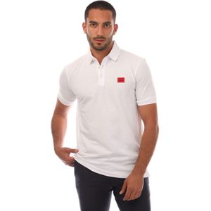 Hugo Heren Dereso232 Poloshirt (Wit)