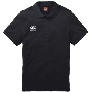 Canterbury Unisex Polo Shirt Volwassenen (Zwart)
