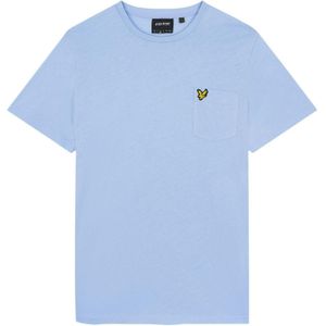 Lyle & Scott Heren Zak T-Shirt (Lichtblauw)