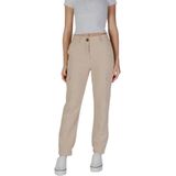 B.young - Plain Zip-Button - Cargobroek - Beige