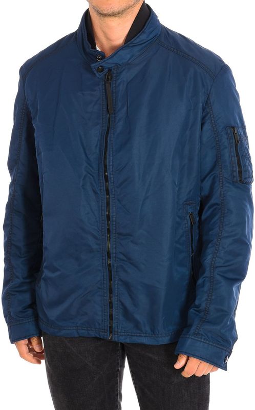 Strellson - Herenjas - Marineblauw - 100% Nylon - Met Voering