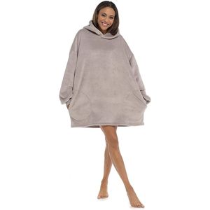 Dames Zacht Aanvoelende Fleece Knuffel Hoodie voor de Winter