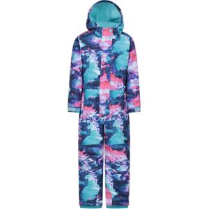 Mountain Warehouse Kinder/Kinder Cloud Print Waterdicht All In One Sneeuwpak (Lichtpaars)