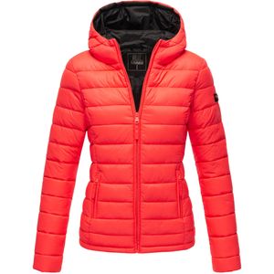 Marikoo dames gewatteerde jas Lucy met capuchon & lichte voering