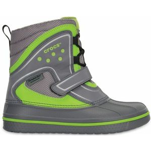 Crocs - AllCast Duck - Kinderlaarzen - Grijs/Groen