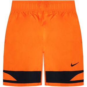 Nike - Logo Kindershort - Oranje/Zwart - Korte Broeken