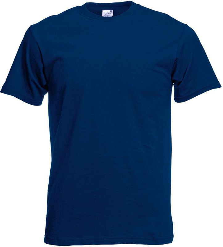 Fruit of the Loom - T-shirt - Heather Grey - 100% Katoen