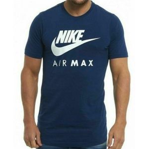 Nike Air Max Heren T-shirt Marineblauw - Maat S