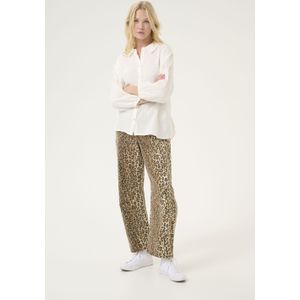 CULTURE - Blouse - Wit - Blouseshirt - Driekwart Mouw