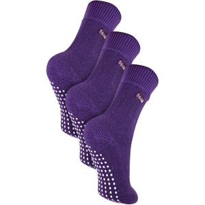 1 Pack Kinderen Binnen Thermo Slippersokken met Grip