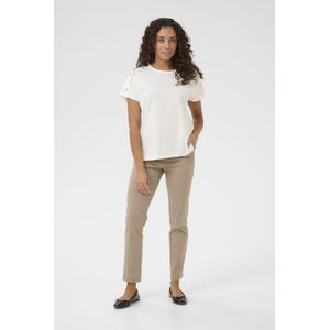 T-shirt Oversize fit Spring Gardenia white