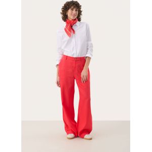 Casual broek Classic fit Bittersweet red