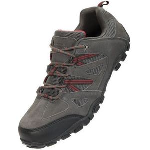 Mountain Warehouse Outdoor III SuÃ¨de wandelschoenen voor heren (Donkergrijs)