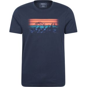 Mountain Warehouse Mannen Sunrise T-Shirt (Donkerblauw)