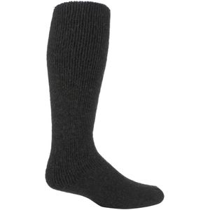Heat Holders - Lange thermo wollen sokken voor heren - Houtskool