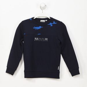 GA4EPU jongenssweater met lange mouwen en ronde hals