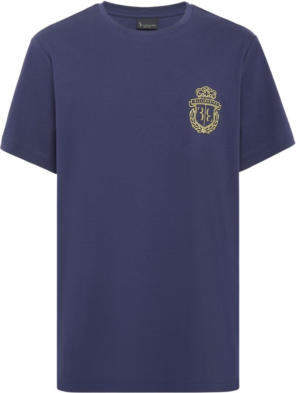 Billionaire - T-shirt - Blauw - Katoen - Ronde Hals SS