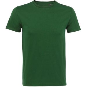 SOLS Heren Milo Organic T-Shirt (Fles groen)