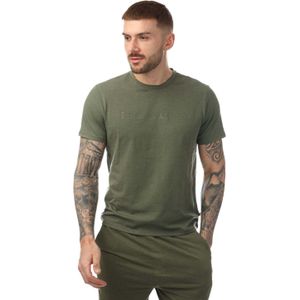 Ted Baker - T-shirt - Khaki - Heren