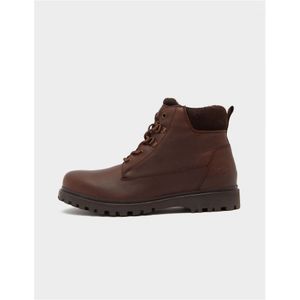 Men's Barbour Stoor Leather Boots In Brown - Maat 42