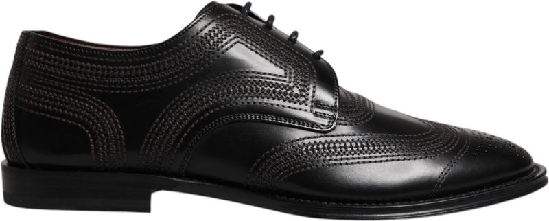 Genaaide Leren Oxford Schoenen