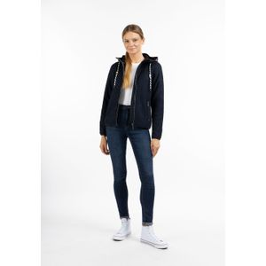 Schmuddelwedda - Gebreide Fleece Jas - Marine - Dames