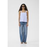 Blouse met korte mouwen DallyIW Regular fit blue white