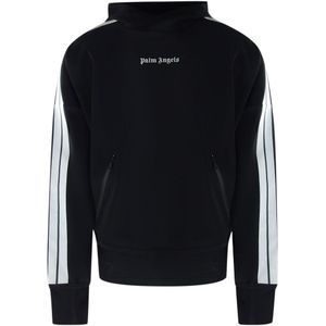 Palm Angels - Hoodie - Zwart - 100% Katoen