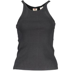 Geribbelde Tanktop Zonder Mouwen