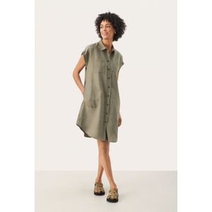 Jurk Regular fit olive
