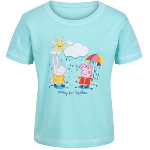Regatta Kinder/Kids Peppa Pig Bedrukt T-shirt (Aruba Blauw)