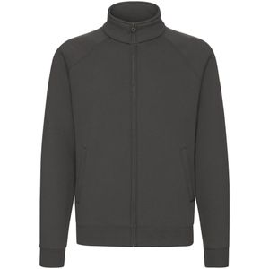 Fruit of the Loom Sweatjack Heren Premium (Licht Grafiet)