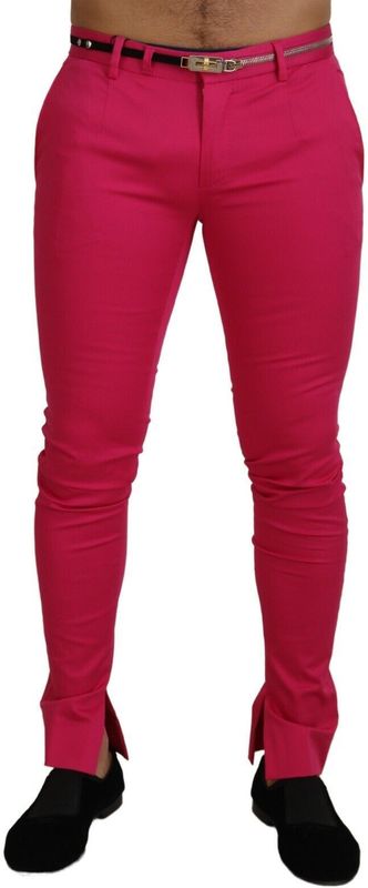 Dolce & Gabbana - Main Line - Broek - Roze - Katoenmix