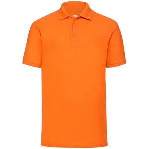 Fruit of the Loom Heren Piqué Polo Shirt (Oranje)