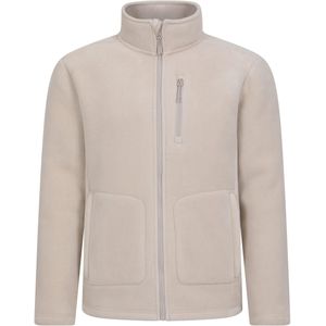 Mountain Warehouse Heren Highland Full Zip Fleece (Beige)