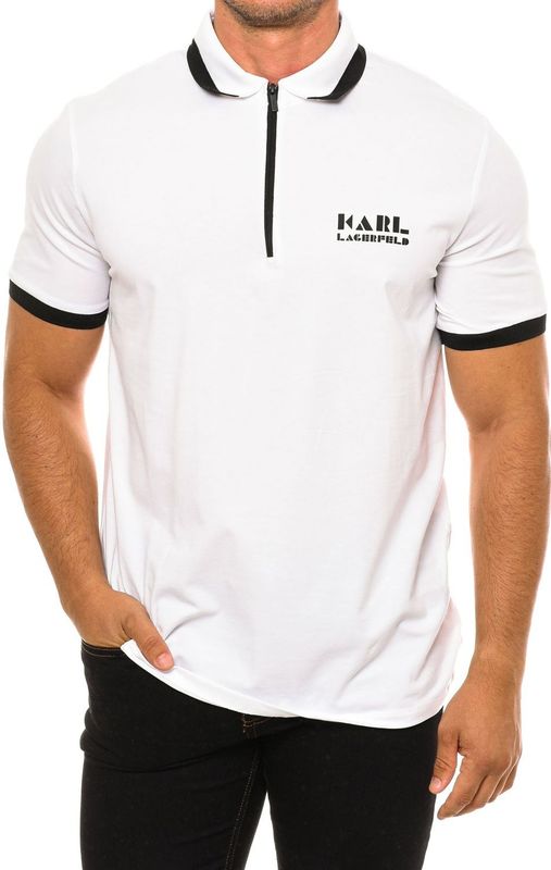 Karl Lagerfeld - 745081 - Poloshirt - Zwart - Katoen