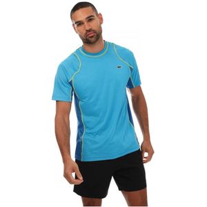 Men's Lacoste Tennis T-Shirt In Blue - Maat XL