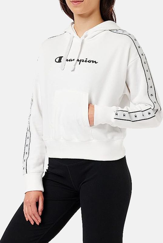Champion - Sweatshirt - Framboos - Met Capuchon - Lange Mouw