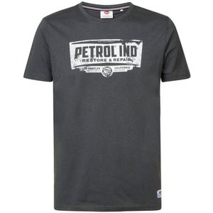 Petrol Industries - Heren Artwork T-Shirt - Zwart - Maat S