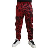 Dolce & Gabbana, Heren, Broeken, Veelkleurig, Maat: 3XL Poliester,