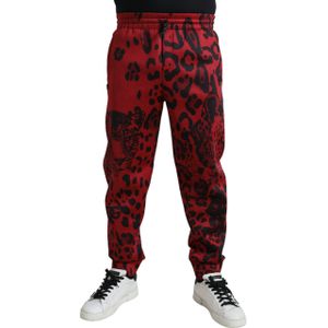 Dolce & Gabbana, Heren, Broeken, Veelkleurig, Maat: 3XL Poliester,