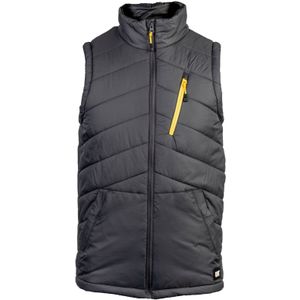 Caterpillar Essentials Bodywarmer Heren Zwarte Gilet