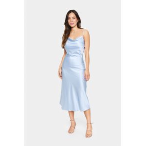 Jurk - Fitted - Chambray Blue