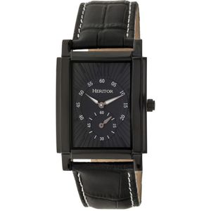 Heritor automatisch Frederick lederen band horloge