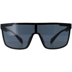 Adidas SP0020 02D Matzwarte Smoke Gepolariseerde Zonnebril Zonnebrillen -  Zwart | Sunglasses