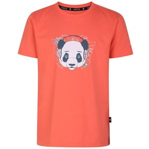 Dare 2B Kinderen/Kinderen Trailblazer Grafisch T-Shirt (Neon Peach)