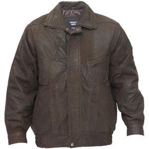 Op maat gemaakt - Bomberjack - Zwart - Nappaleer