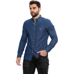 Gant - Regular Fit - Overhemd - Indigo