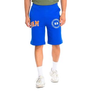 La Martina - Bermuda Shorts - Blauw - Katoen